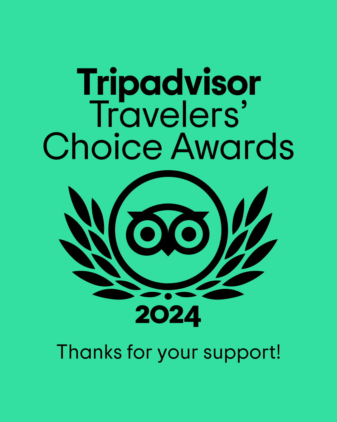 Travelers' Choice Awards 2024